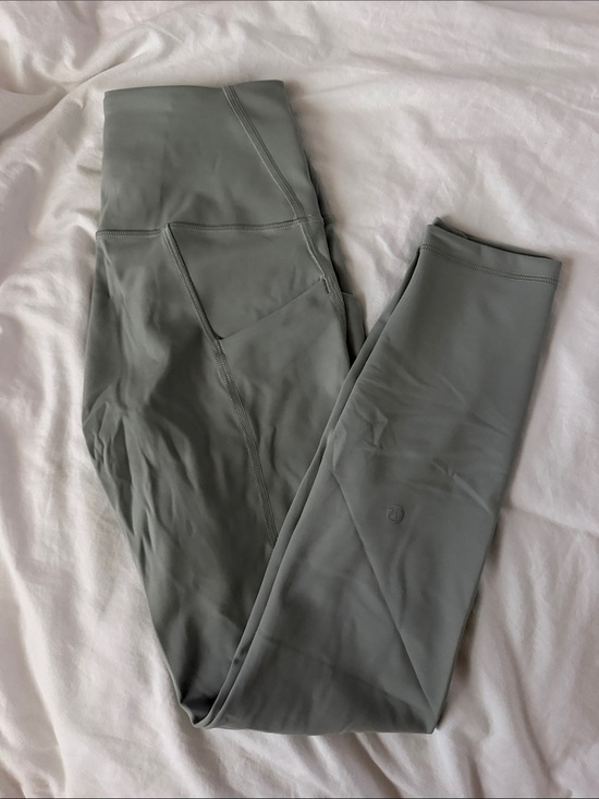 lululemon athletica Pants - lululemon athletica High-Rise Pocket Leggings in Sage Green